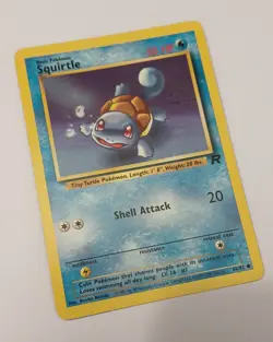 Pokemon Team Rocket Squirtle 68/82 Wotc vintage 2000 - Image 1