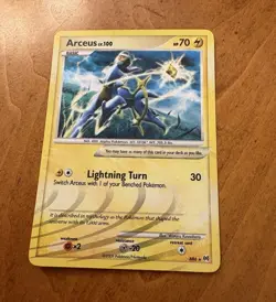 The Pokemon Company Pokemon TCG Arceus AR6 Arceus Holo Rare 70 HP English - Image 1
