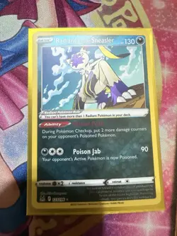 Radiant Hisuian Sneasler 123/196 Radiant Rare Pokemon TCG SWSH11: Lost Origin NM - Image 1