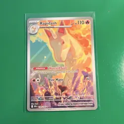 Pokemon TCG Rapidash Destined Rivals 188/182 Illustration Rare - Image 4