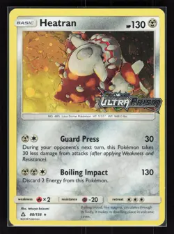 Heatran - 88/156 (Prerelease) Holo Promo Pokemon Alternate Art Promos 088/156 LP - Image 1
