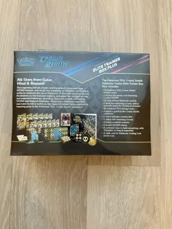 Crown Zenith Pokemon Center Elite Trainer Box Plus ETB - New Factory Sealed - Image 2