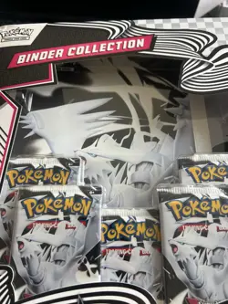 Pokemon Scarlet & Violet White Flare Binder Collection New Factory Sealed - Image 3