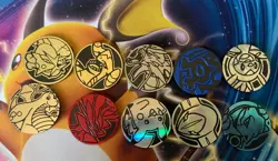 Pokemon Coins Bundle Lot Of 10 (no Duplicates) - Image 1