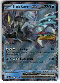 Black Kyurem ex (Surging Sparks Stamped) 048/191 Pokemon NM - Image 1