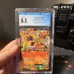 The Pokemon Company CGC 8.5 2014 Charizard EX XY29 Black Star Promo Holo EN - Image 1