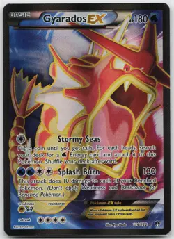 Gyarados EX (Full Art) Ultra Rare XY - BREAKpoint 114/122 Pokemon TCG - Image 1