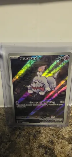 Greavard 214/198 SV07: Stellar Crown Illustration Rare Full Art Holo - Image 1