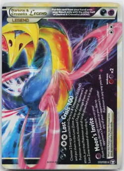Darkrai & Cresselia Legend (Bottom) Ultra Rare Triumphant 100/102 Pokemon TCG - Image 1