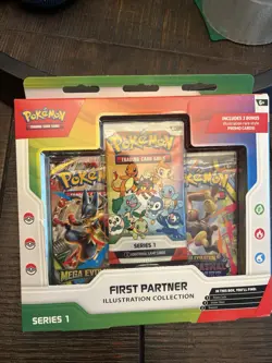 Pokemon First Partner Illustration Collection Series 1 – New Sealed Box - Image 1