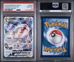 2023 POKEMON SWORD & SHIELD CROWN ZENITH #GG46 FULL ART/DEOXYS VSTAR PSA 10 - Image 3