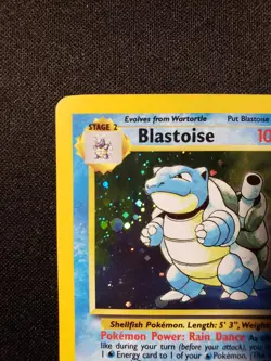 Blastoise 2/130 Holo Rare Base Set 2 Pokemon Holo Moderately Played - Image 2