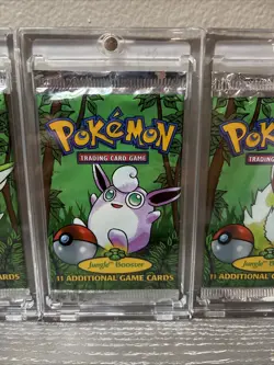 Vintage Pokemon Jungle 1999 - Sealed 3 Pack Art Set - 20.82/ 20.86 / 20.85 - Image 3