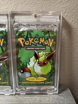 Vintage Pokemon Jungle 1999 - Sealed 3 Pack Art Set - 20.82/ 20.86 / 20.85 - Image 4