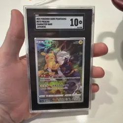SGC GM 10 2022 Pokemon Japanese Swsh Dark Phantasma Full Art/Pikachu #073 - Image 1