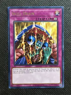 YuGiOh! - Skill Drain DCR-EN049 Rare 25th Anniversary Edition Near Mint - Image 1