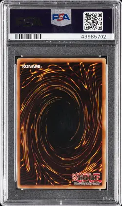 2002 YU-GI-OH! LOB-LEGEND OF BLUE EYES WHITE DRAGON #058 TRAP HOLE PSA 10 - Image 2