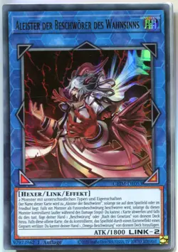 Yu-GI-OH Aleister der Beschworer des Wahnsinns GEIM-DE053 NEU! - Image 1