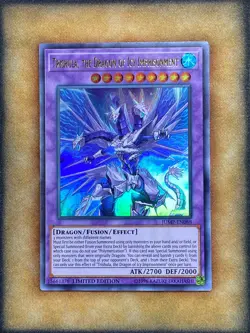 Yugioh Trishula, the Dragon of Icy Imprisonment JUMP-EN088 Ultra Rare NM - Image 1