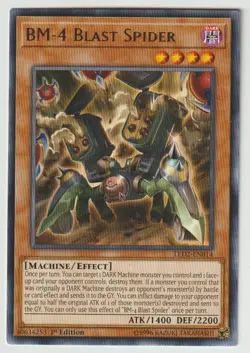 Yu-Gi-Oh! BM-4 Blast Spider LED2-EN014 Rare NM 1st Edition - SHIPS TOP LOADED!! - Image 1