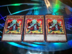 3x XX-Saber Ragigura 1st Edition Common L26D-ENX05 Yu-Gi-Oh! - Image 1