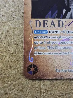 One Piece English ST04-003 Kaido Wanted Poster SP Alternate Art SR Near Mint - Image 4