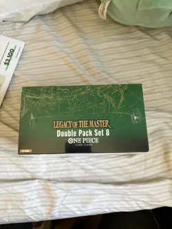 One Piece OP12 Double Packs Set 8 - Legacy of The Master Sealed Display Case ENG - Image 3