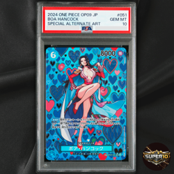 PSA 10 Boa Hancock SR SP OP07-051 Japanese ONE PIECE Emperors in the New World - Image 1