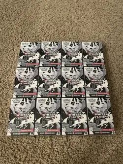 Pokemon Scarlet & Violet White Flare Booster Bundle Lot of 12 - Image 1
