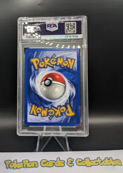 2000 Pokemon - Gym Heroes - Misty's Seadra - Holo - Prerelease - PSA 7 - Image 3