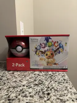 Pokemon TCG Prismatic Evolutions Elite Trainer Box Sam's Club Bundle - Image 1