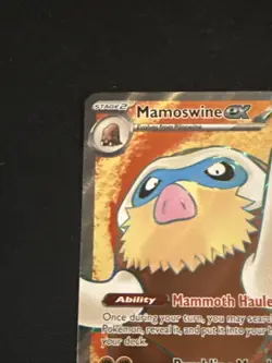 Pokemon TCG SV09: Journey Together Mamoswine ex #174/159 Ultra Rare NM - Image 5