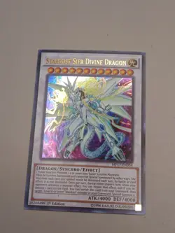 Yu-Gi-Oh! Stardust Sifr Divine Dragon MP17-EN054 Ultra Rare 1st Edition NM - Image 2