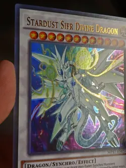 Yu-Gi-Oh! Stardust Sifr Divine Dragon MP17-EN054 Ultra Rare 1st Edition NM - Image 4