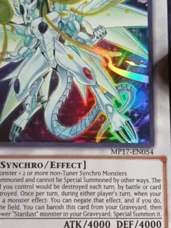 Yu-Gi-Oh! Stardust Sifr Divine Dragon MP17-EN054 Ultra Rare 1st Edition NM - Image 5