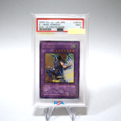 Yu-Gi-Oh PSA9 MINT Elemental HERO Tempest EEN-JP034 Ultimate Japanese PS92 - Image 1