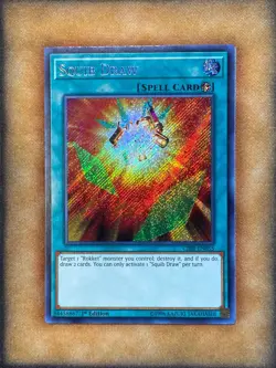 Yugioh Squib Draw CIBR-EN055 Secret Rare 1st Ed NM - Image 1
