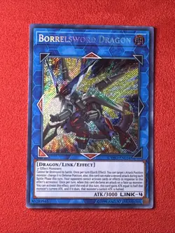 Borrelsword Dragon - NM - CYHO-EN034 - Unlimited - Secret Rare - Image 1