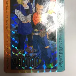 Dragon Ball Z Trading Card Amada Holo Card Thick Paper Condition - Image 3