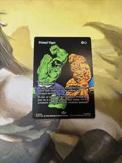 Primal Vigor (Borderless) Mythic Marvel Super Heroes - Image 1