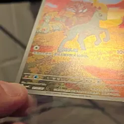 Pokemon TCG Chinese Ponyta cB4C 010/070 Full Art Holo Rare 70 HP - Image 4