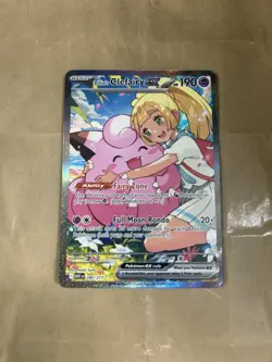 Pokemon Ascended Heroes Lillie’s Clefairy ex 280/217 SIR Full Art NM - Image 1