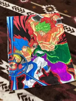 Dragon Ball Broly BR Trading Card Gogeta vs Broly Holo Individual Card - Image 2