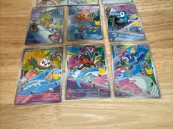 Pokemon TCG First Partner Illustration Collection Kanto Series 1 Full Set of 9 - Image 4