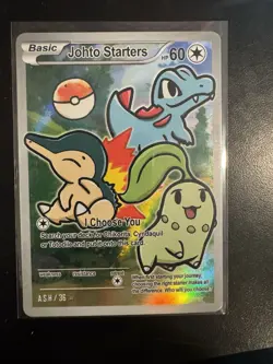GENERATION ONE Johto Starters Holo Pokemon After Skool Hobby Fan Art - Image 1