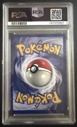 1999 Pokemon Jungle Exeggcute 1st Edition #52 PSA 8 NM-MT - Image 3