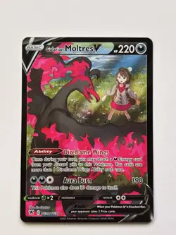 Pokemon Galarian Moltres V TG20/TG30 Swsh10: Astral Radiance Trainer Gallery - Image 1
