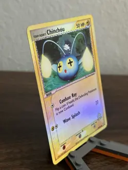 The Pokemon Company Team Aqua's Chinchou 49/95 Reverse Holo English 50HP 2004 - Image 2