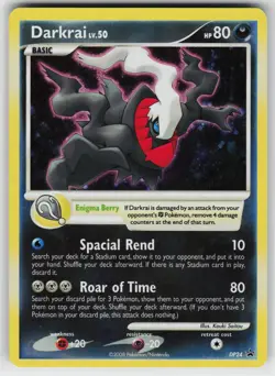 Darkrai DP24 Holo P Diamond and Pearl Promos Pokemon Lightly Played - Image 1