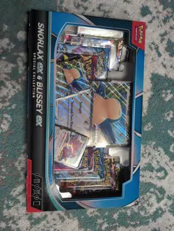 Pokemon Snorlax EX Blissey EX Special Collection 8 Booster Pack Box Sealed - Image 1